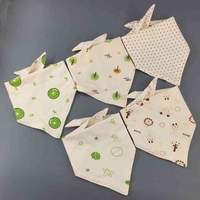 Baby Bandanna Bibs - 5 Pack