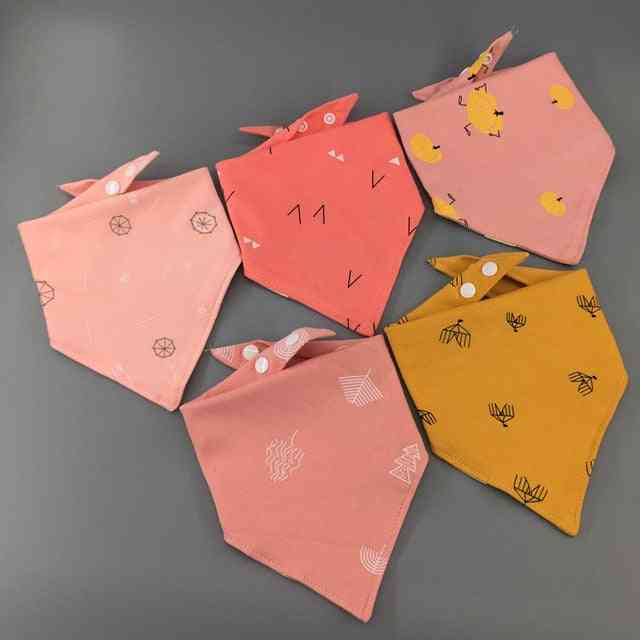 Baby Bandanna Bibs - 5 Pack