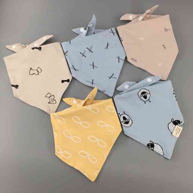 Baby Bandanna Bibs - 5 Pack