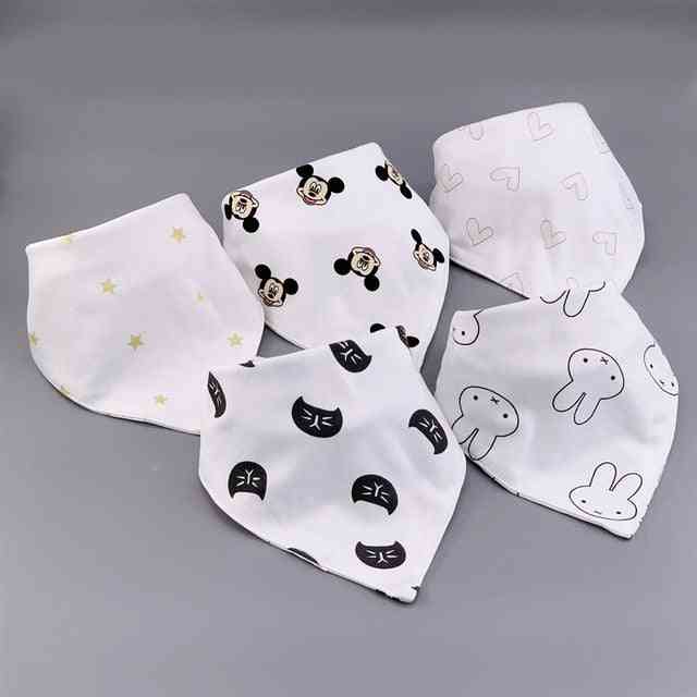 Baby Bandanna Bibs - 5 Pack