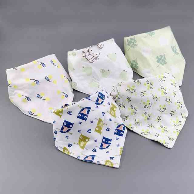 Baby Bandanna Bibs - 5 Pack