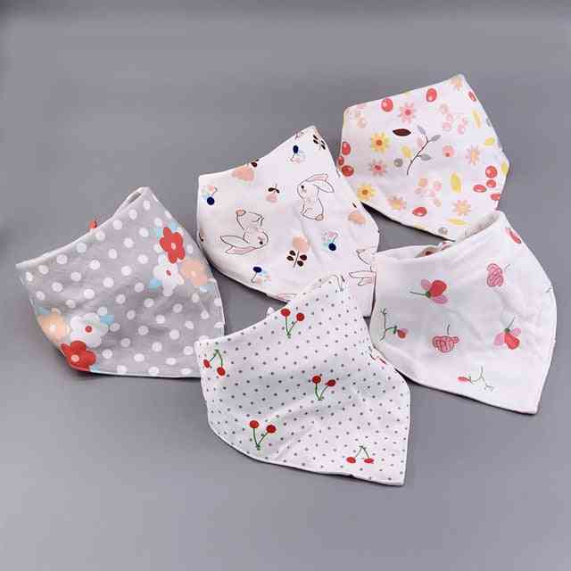 Baby Bandanna Bibs - 5 Pack