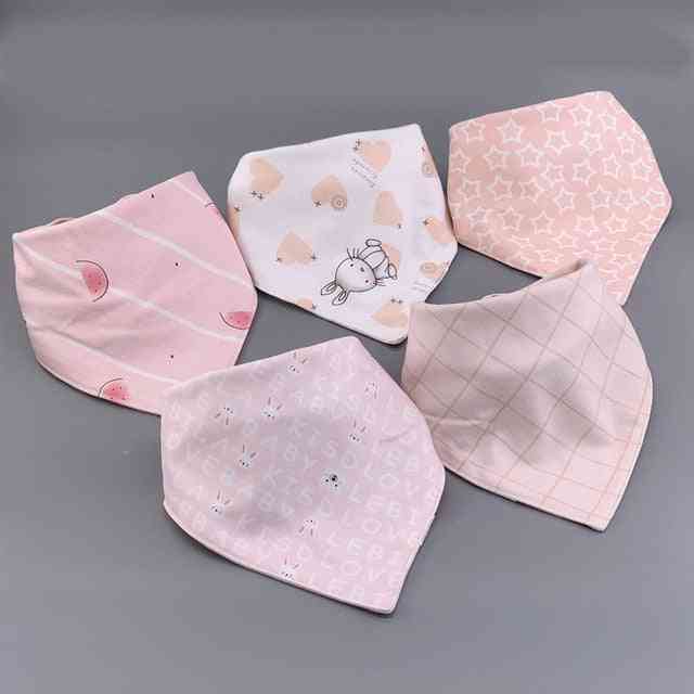 Baby Bandanna Bibs - 5 Pack