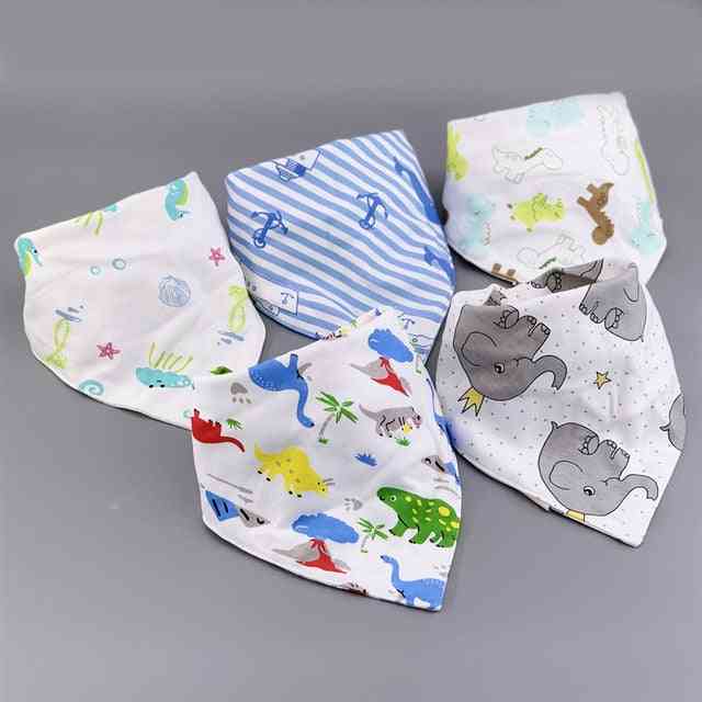 Baby Bandanna Bibs - 5 Pack