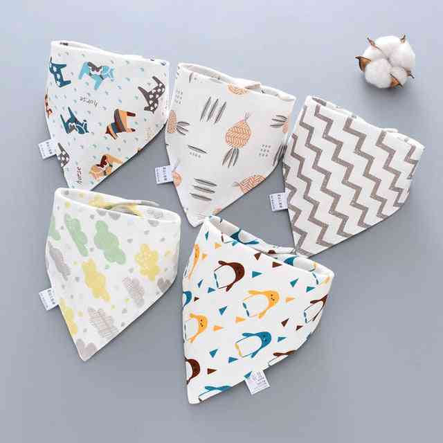 Baby Bandanna Bibs - 5 Pack