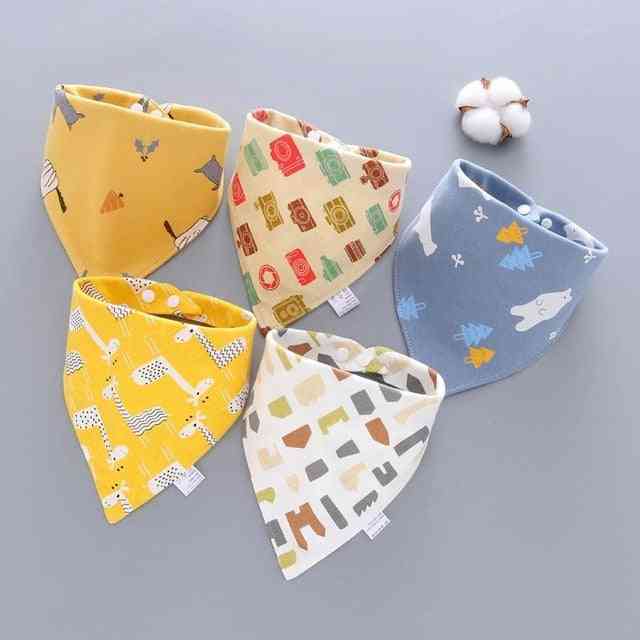 Baby Bandanna Bibs - 5 Pack