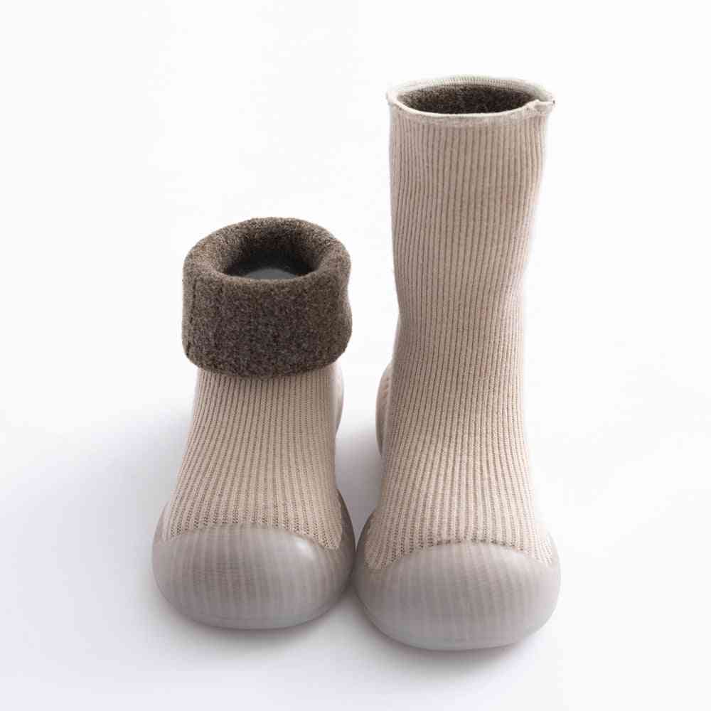 Winter Sock Shoes - Light Brown
