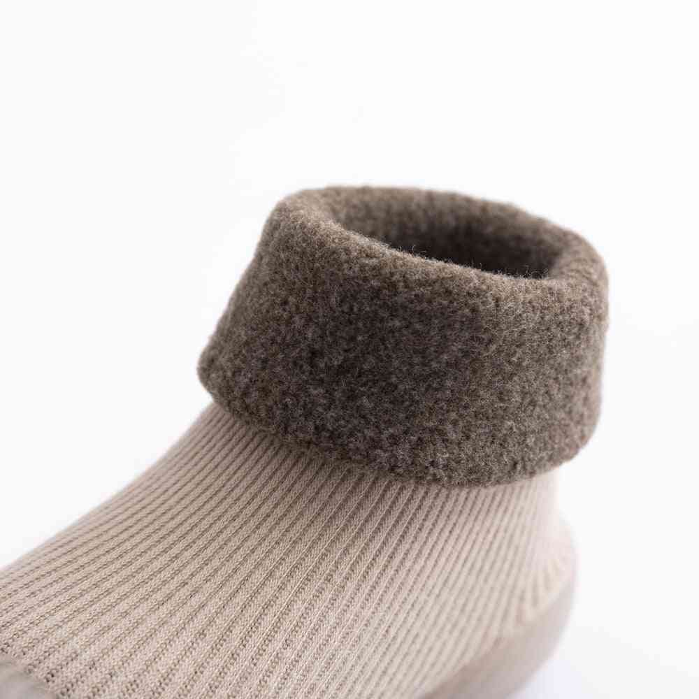 Winter Sock Shoes - Light Brown