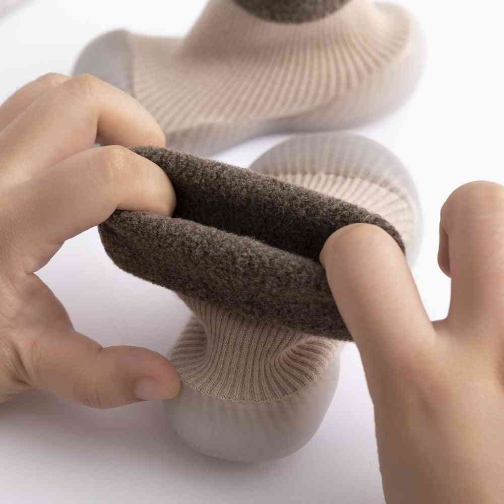 Winter Sock Shoes - Light Brown