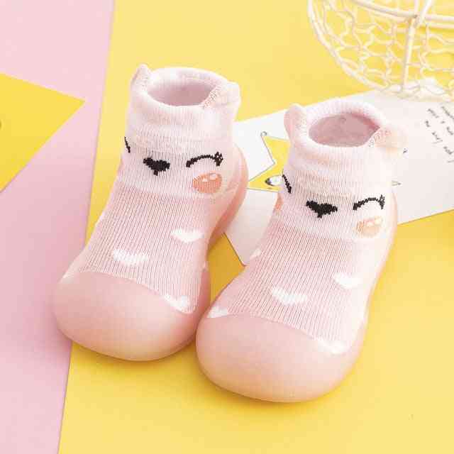 Spring Baby Sock Shoes - Cat