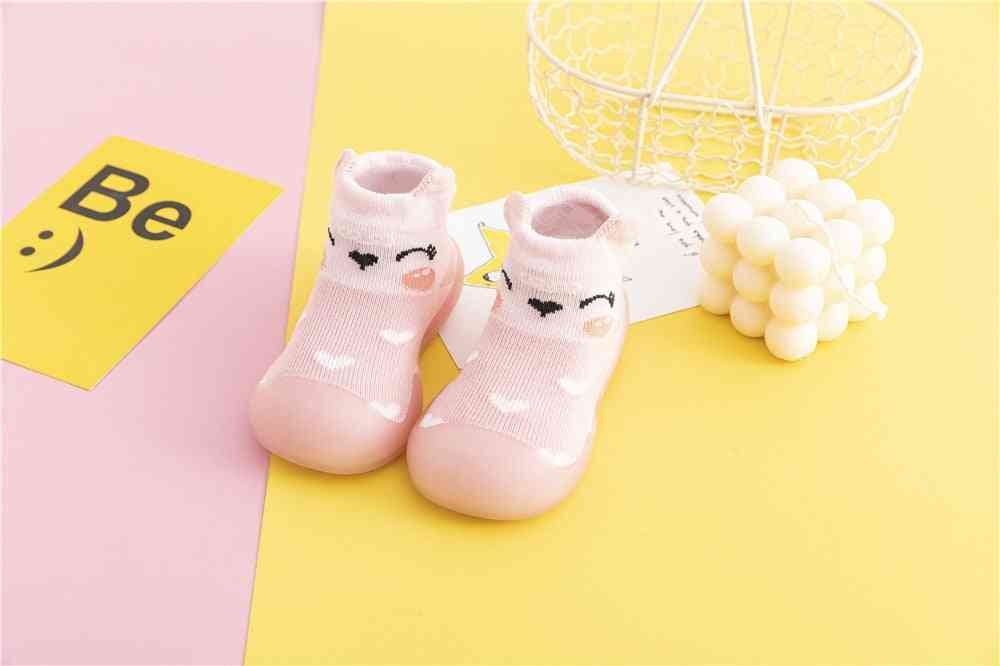 Spring Baby Sock Shoes - Cat
