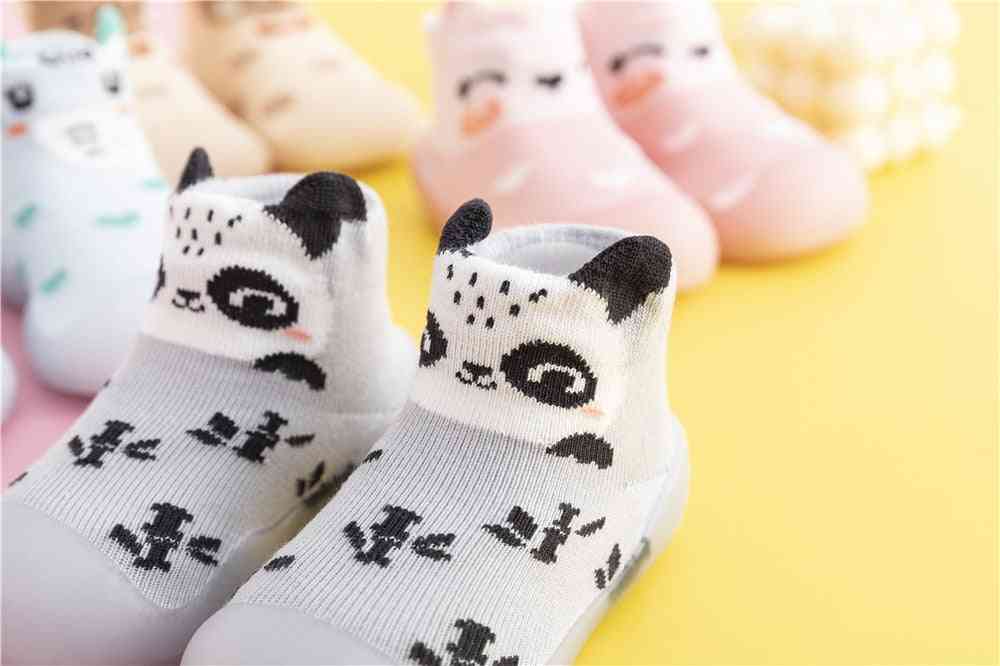 Spring Baby Sock Shoes - Panda