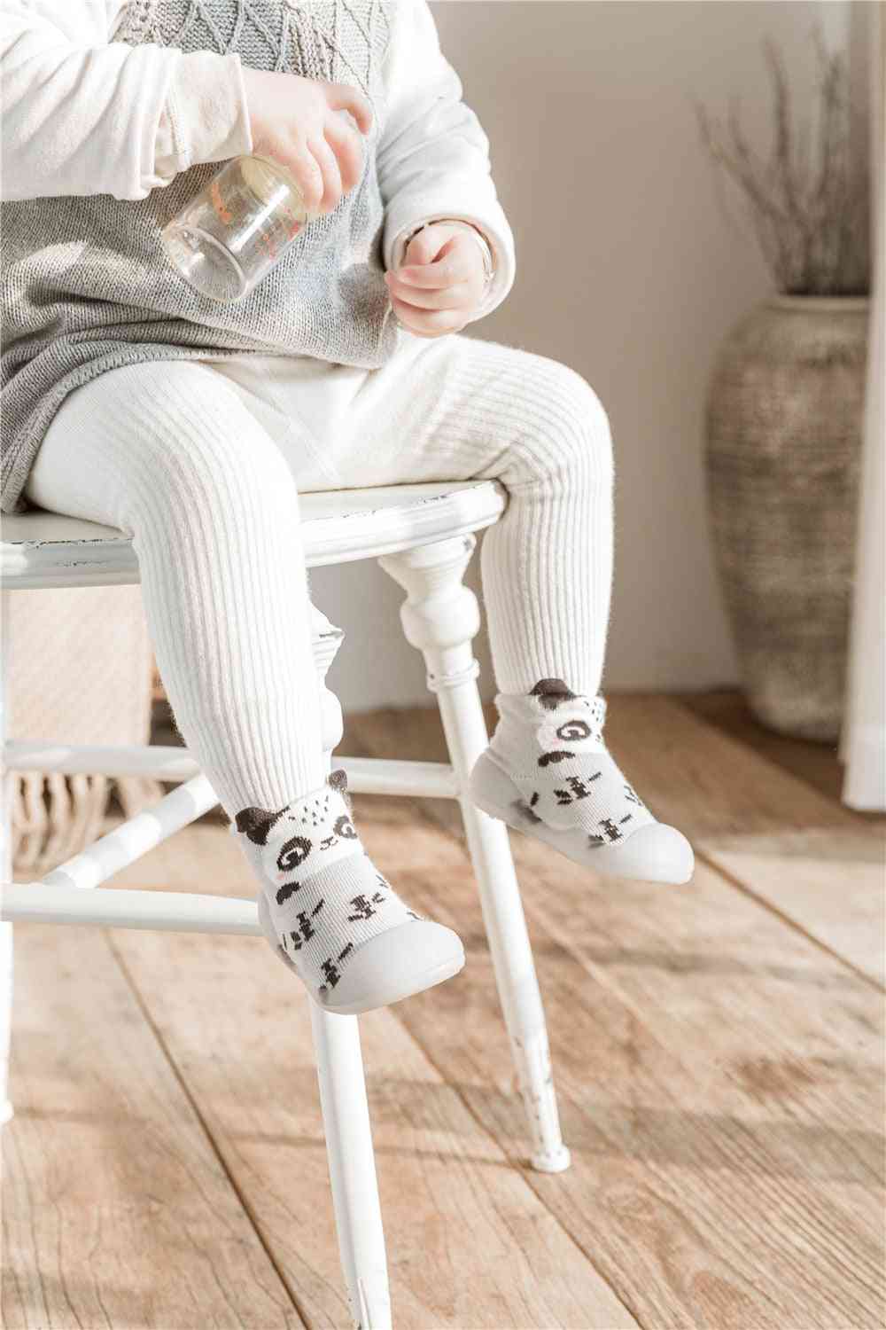 Spring Baby Sock Shoes - Panda