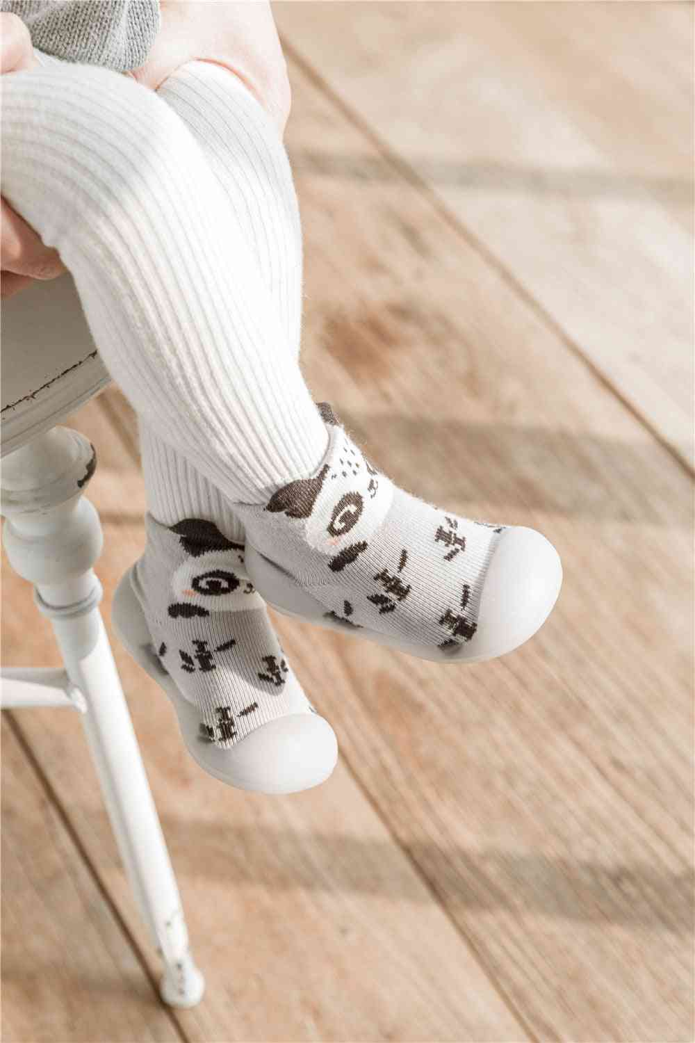 Spring Baby Sock Shoes - Panda