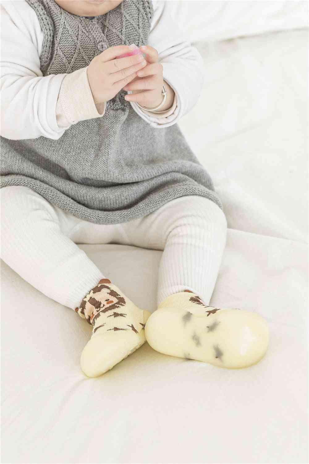 Spring Baby Sock Shoes - Lion