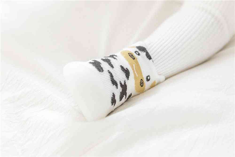 Spring Baby Sock Shoes - Cow