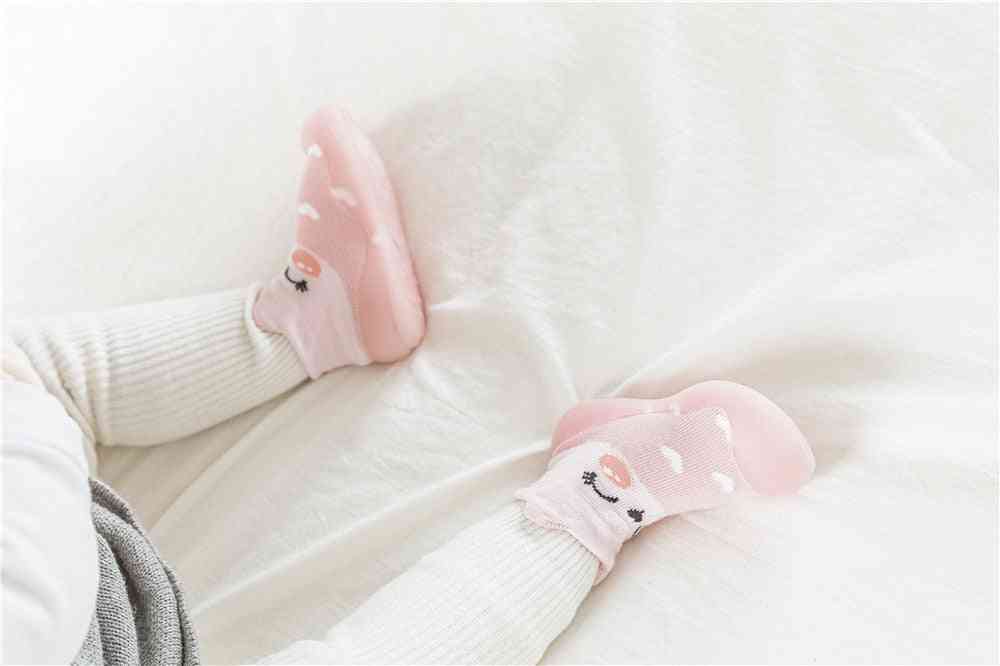 Spring Baby Sock Shoes - Cat