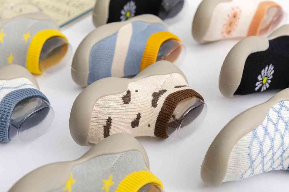 Spring Baby Sock Shoes - Spots