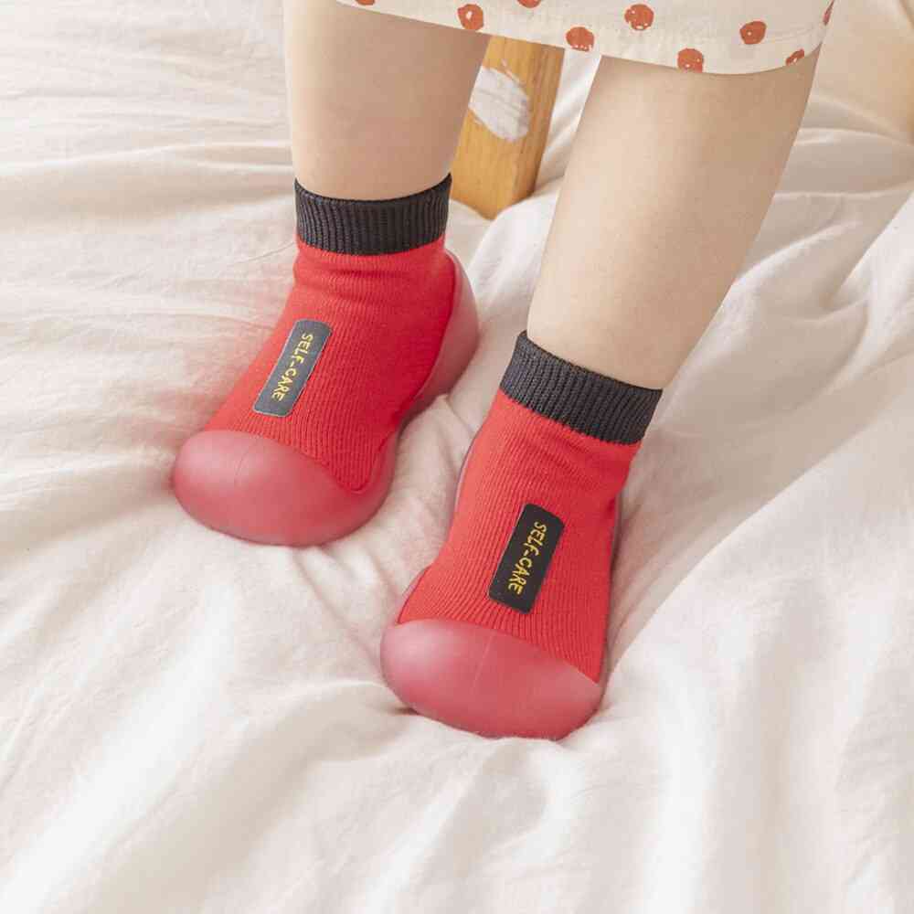 Premium Baby Sock Shoes - Red