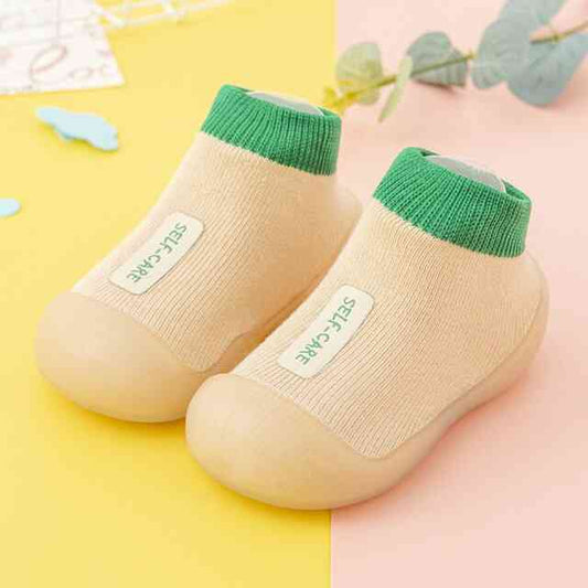 Premium Baby Sock Shoes - Brown