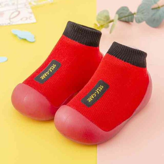 Premium Baby Sock Shoes - Red