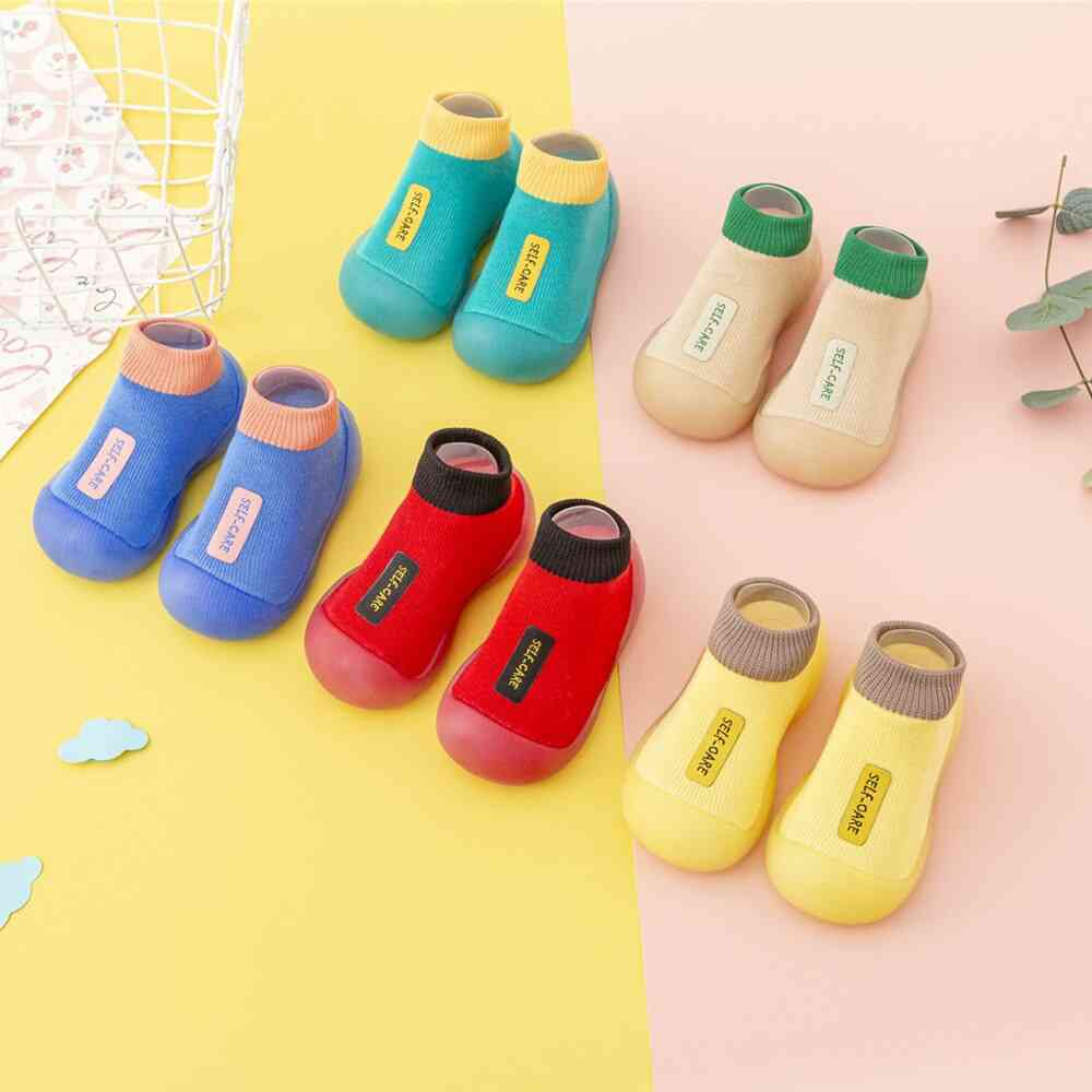 Premium Baby Sock Shoes - Yellow