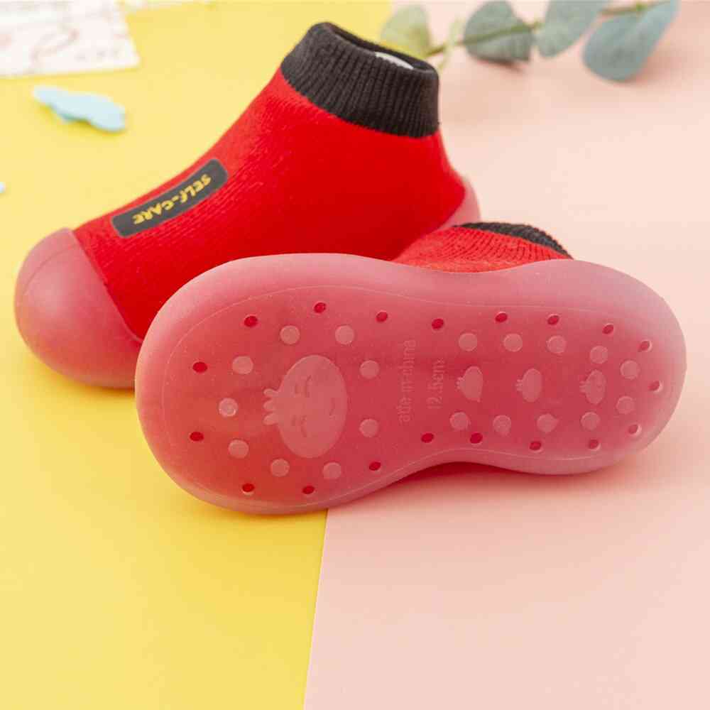 Premium Baby Sock Shoes - Red