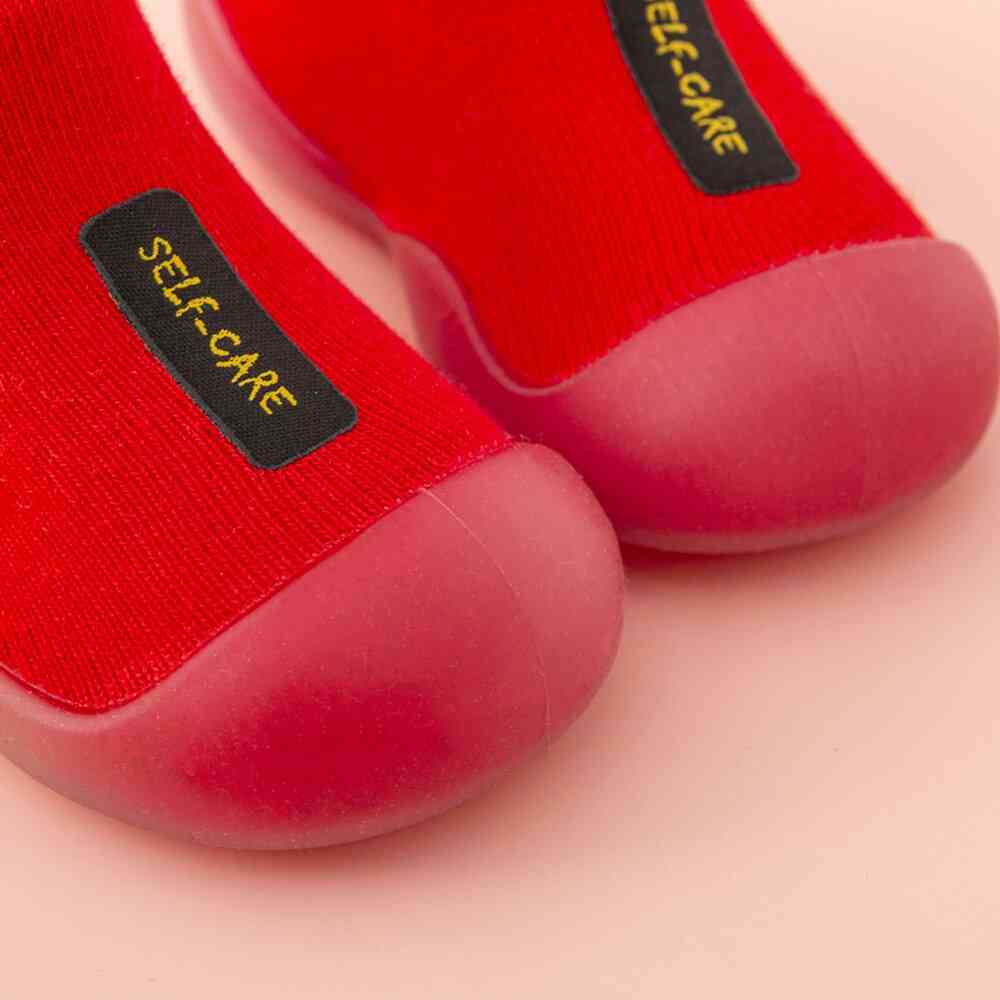Premium Baby Sock Shoes - Red