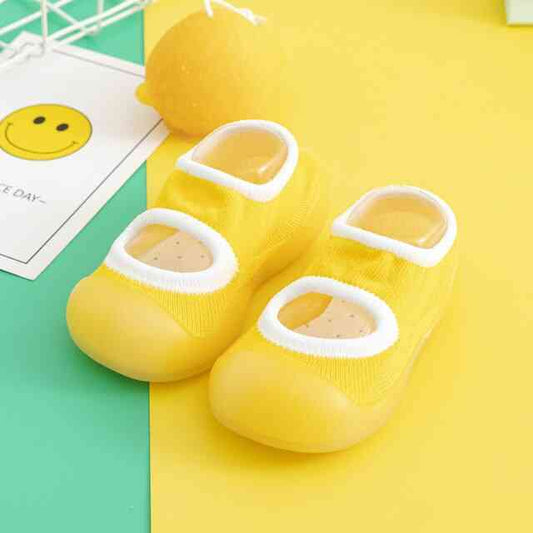 Spring Baby Sock Shoes - Yellow