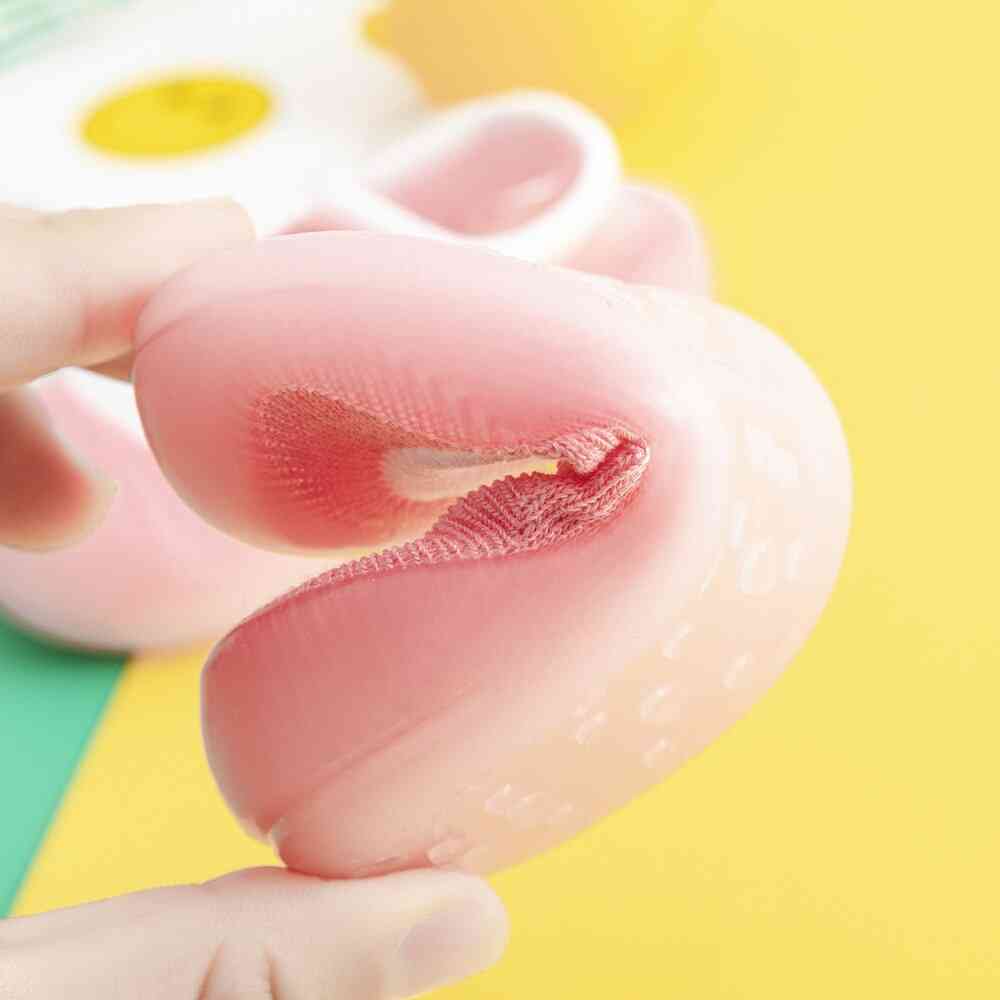 Spring Baby Sock Shoes - Pink