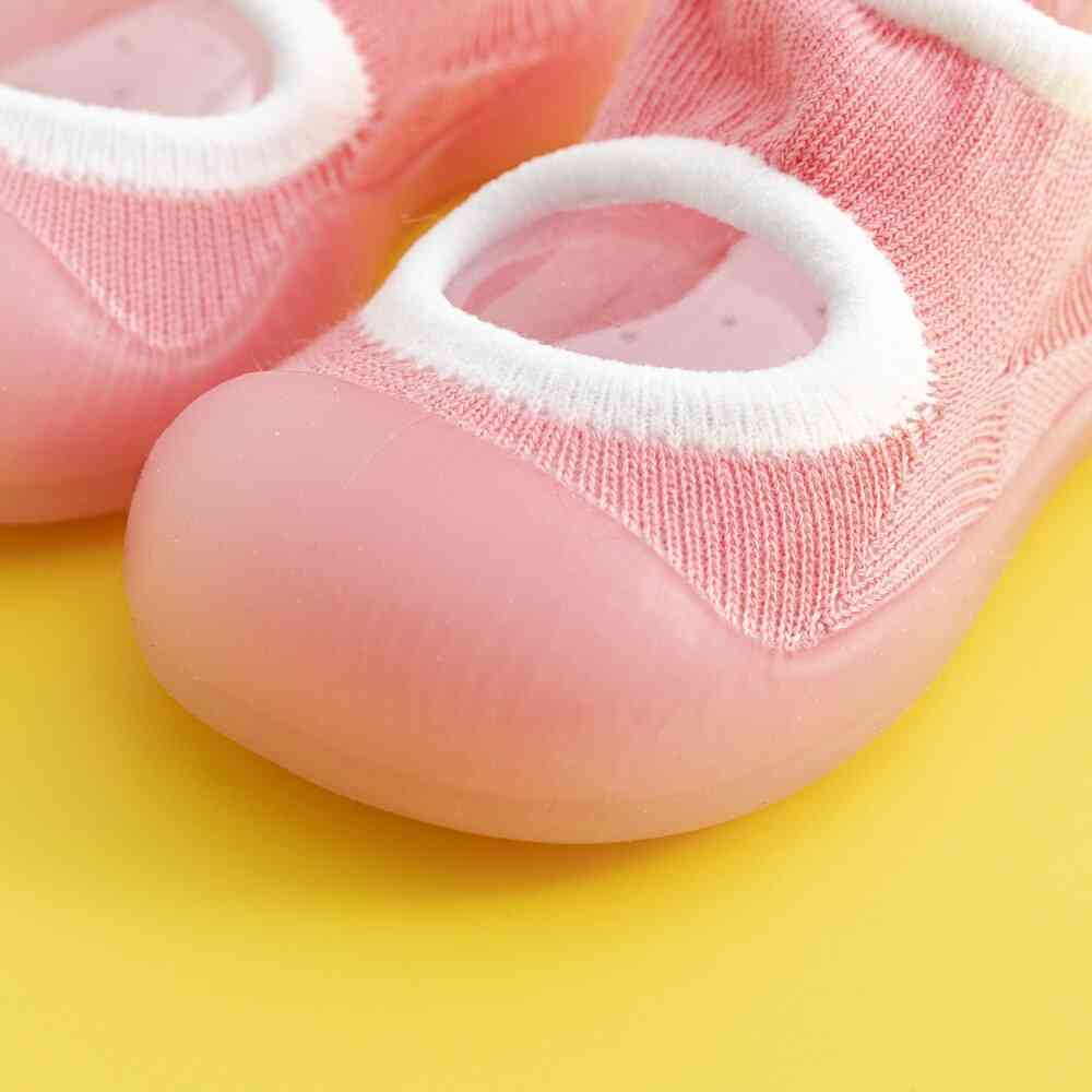 Spring Baby Sock Shoes - Pink