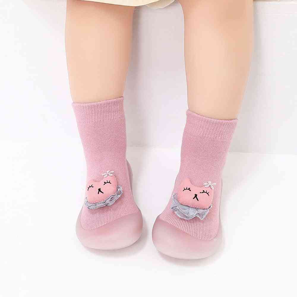 Baby Pet Sock Shoes - Cat