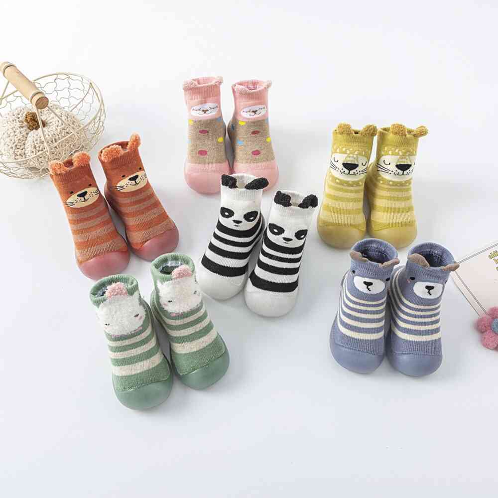 Winter Baby Sock Shoes - Panda Bear