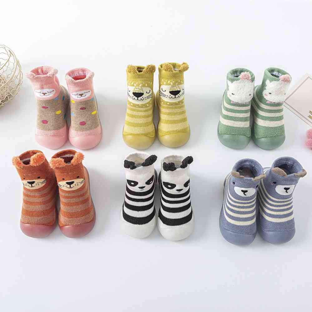 Winter Baby Sock Shoes - Panda Bear