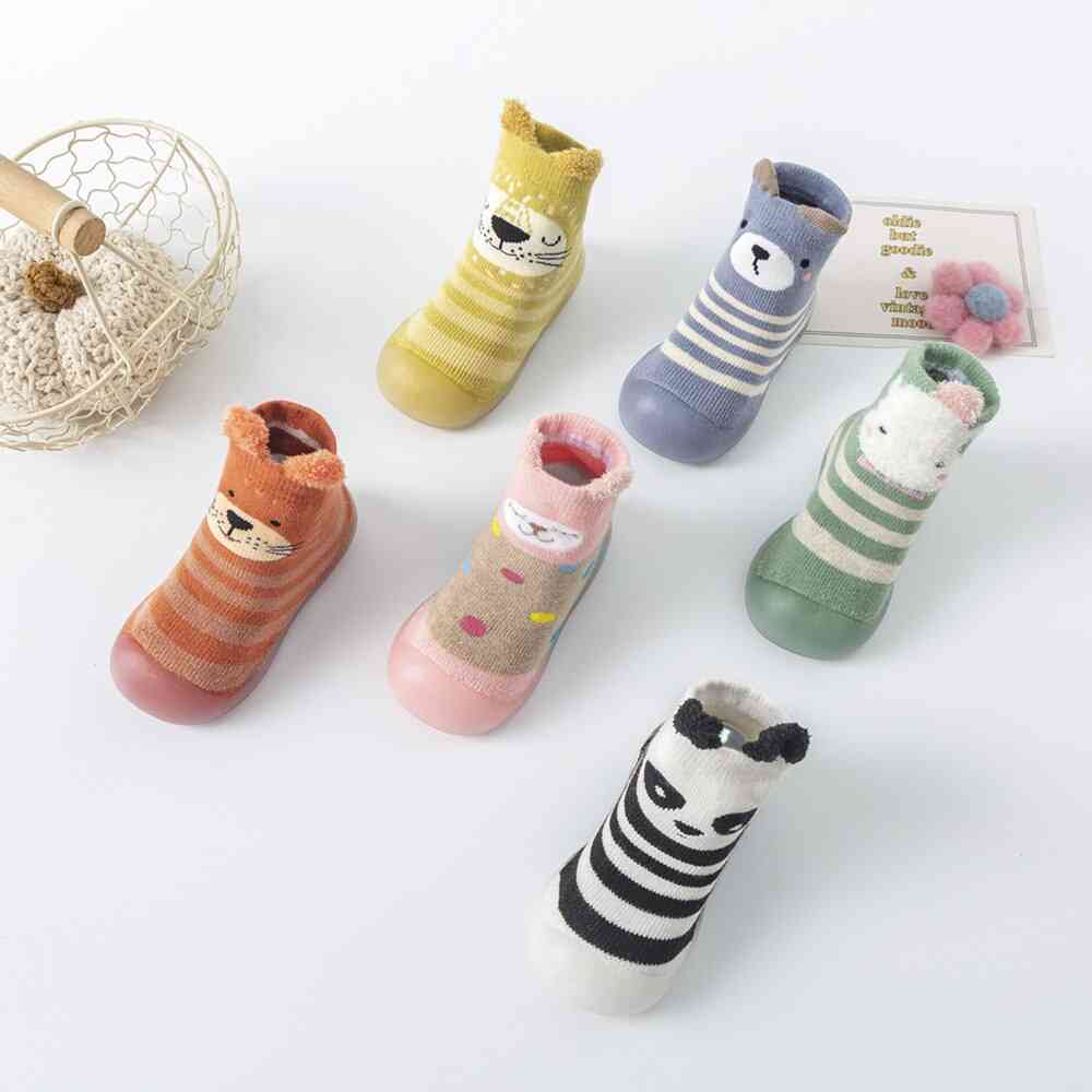 Winter Baby Sock Shoes - Panda Bear