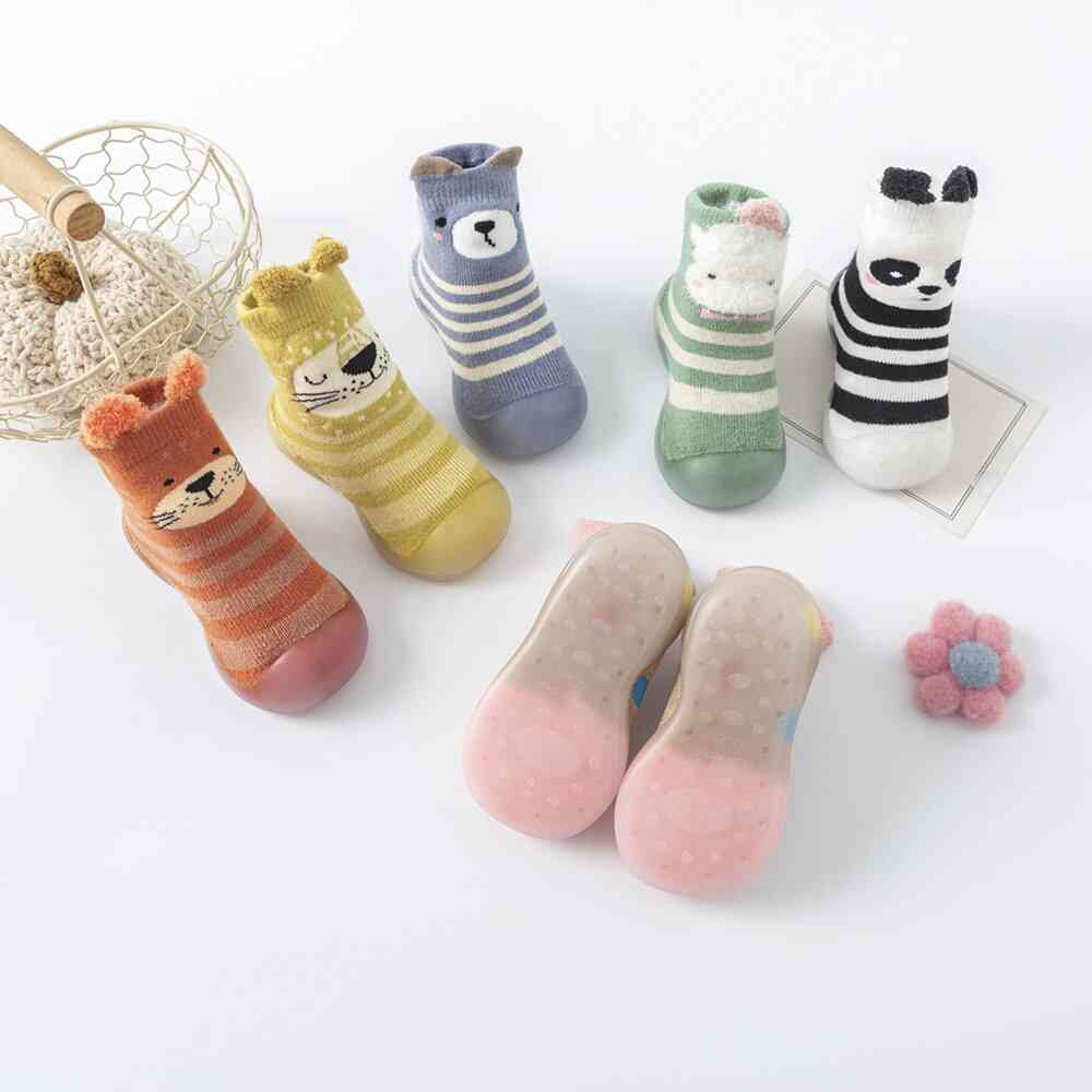 Winter Baby Sock Shoes - Panda Bear