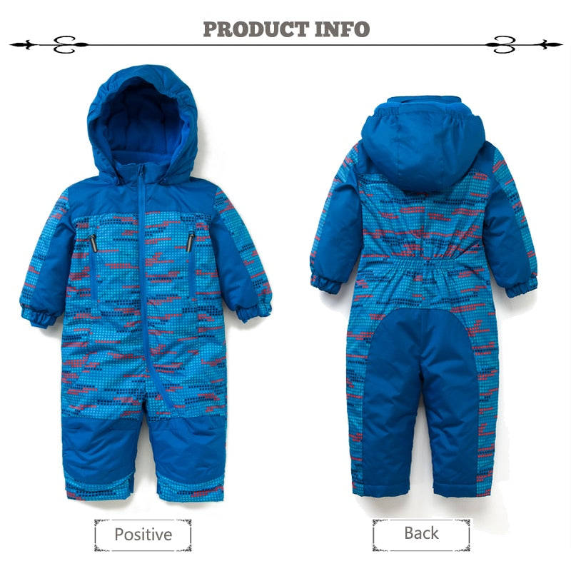 Grookz Baby Romper - Blue