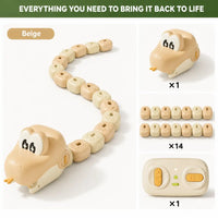 1 x Beige Snake + 14 Modular Blocks