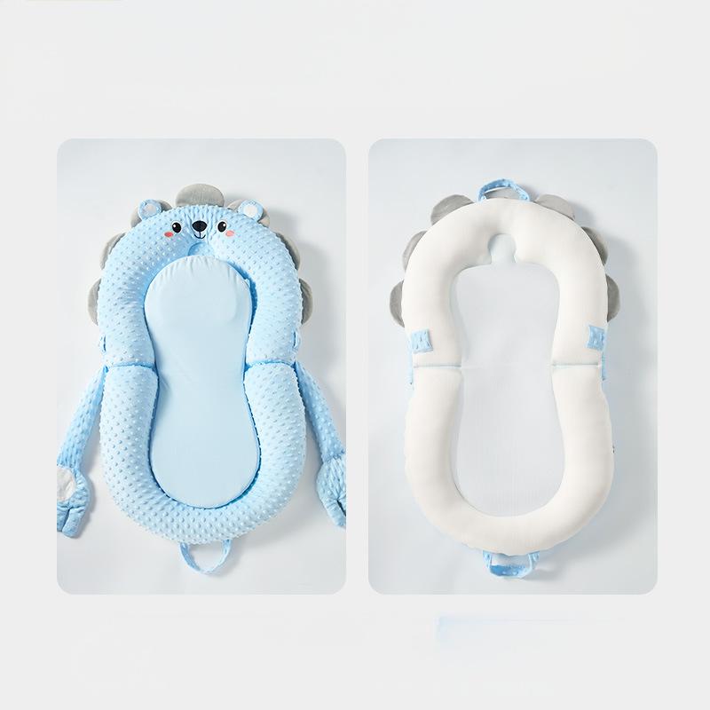 Removable dual cover options for smart soothing baby lounger