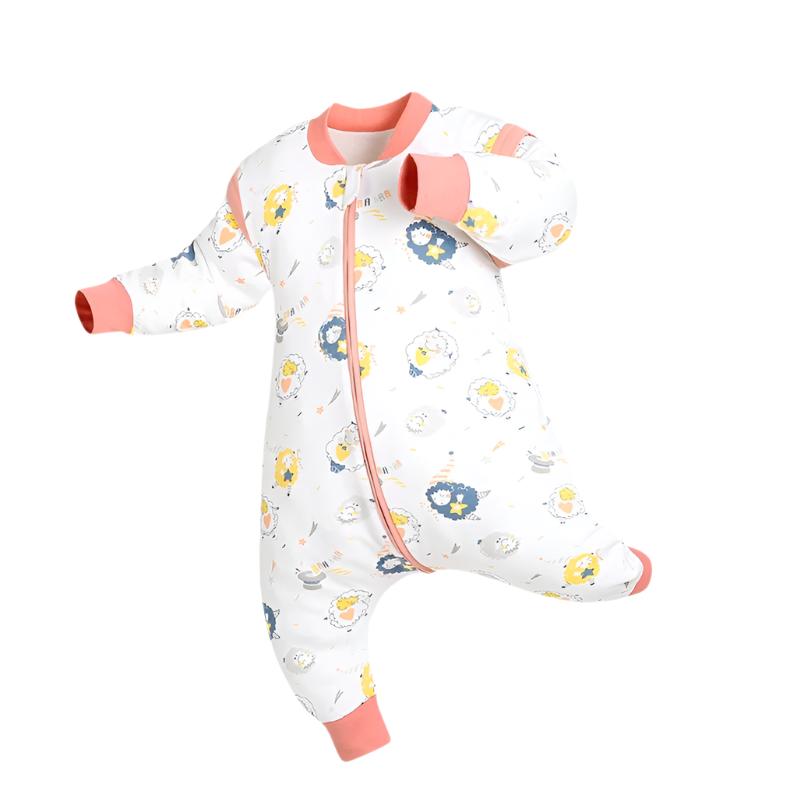 Grookz Baby Onesie Pajamas - Pink Sheep