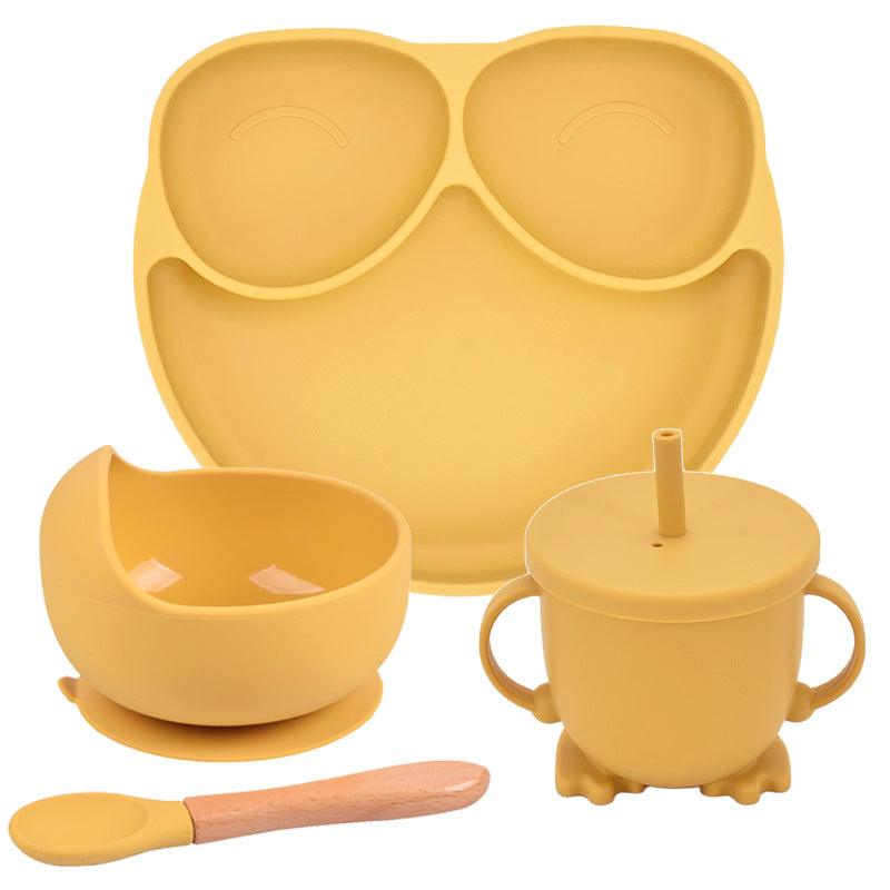 Silicone Suction Cup Dinner Plate Set