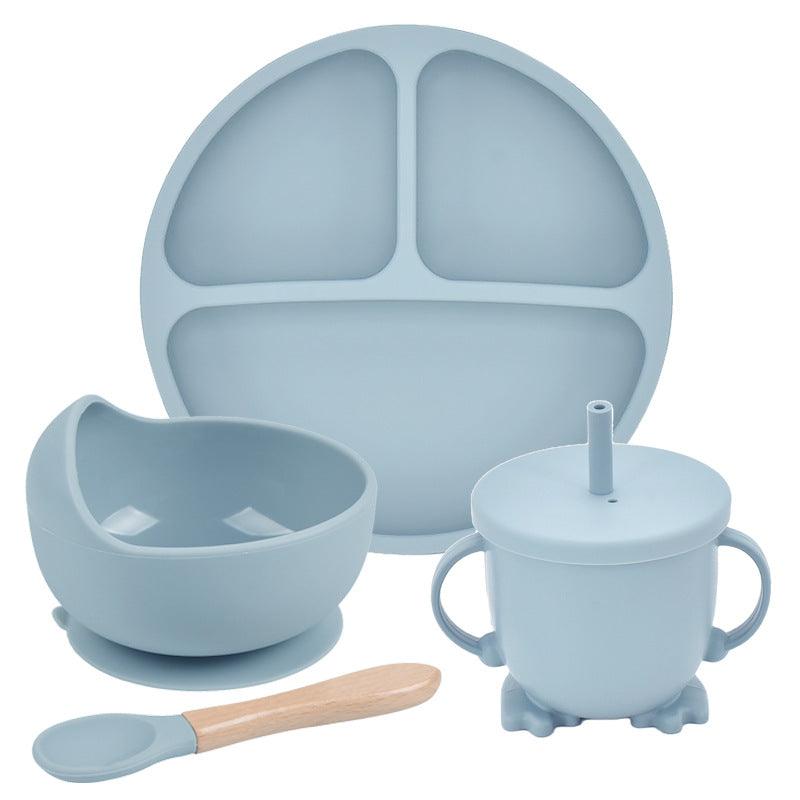 Silicone Suction Cup Dinner Plate Set