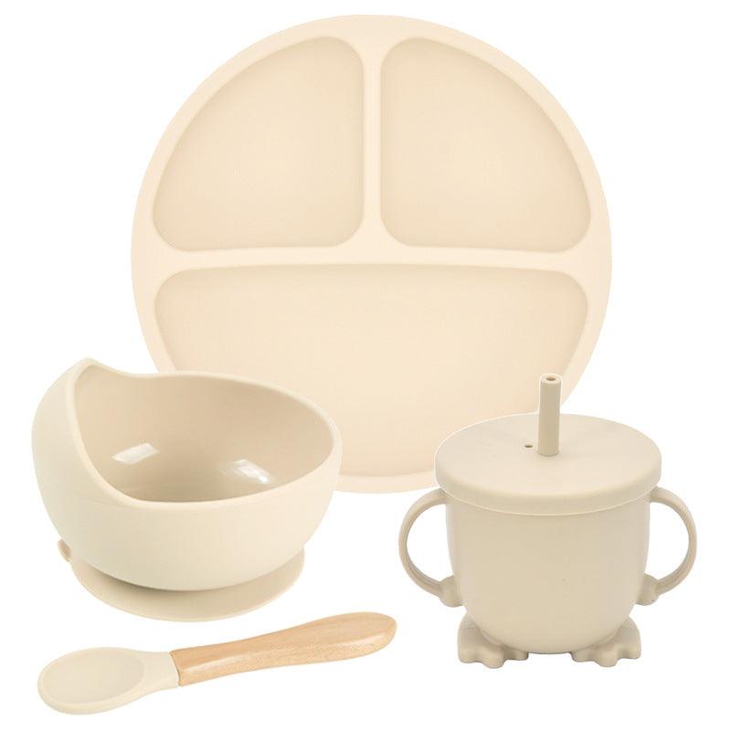 Silicone Suction Cup Dinner Plate Set