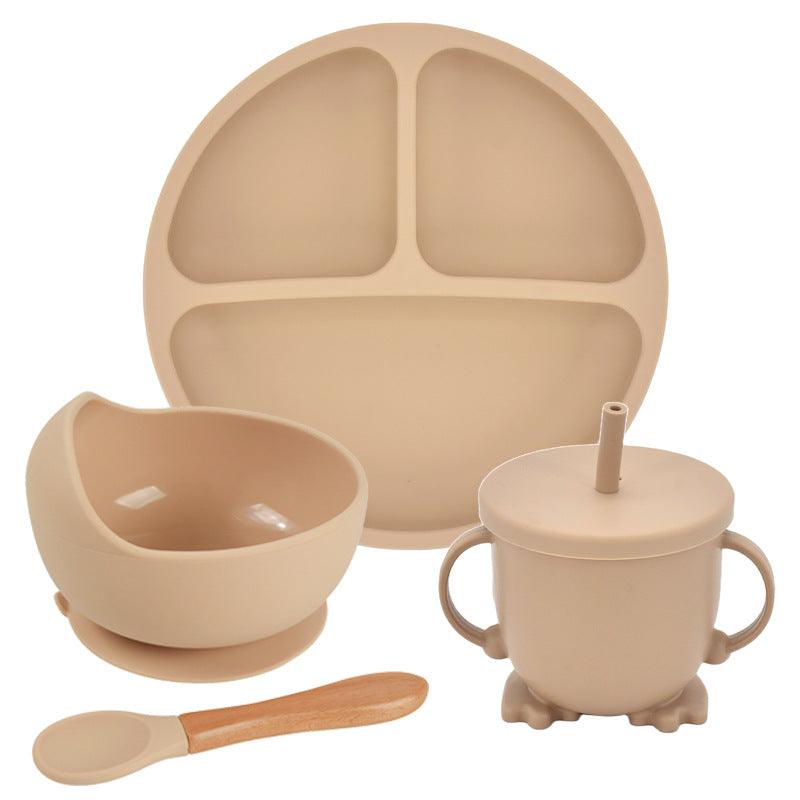 Silicone Suction Cup Dinner Plate Set