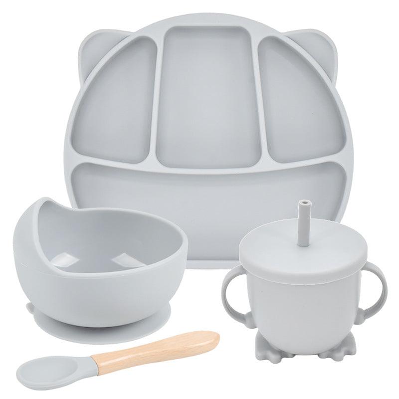 Silicone Suction Cup Dinner Plate Set