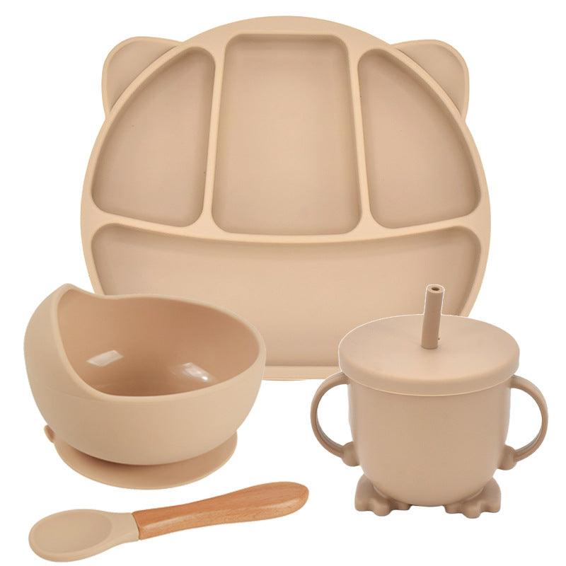 Silicone Suction Cup Dinner Plate Set
