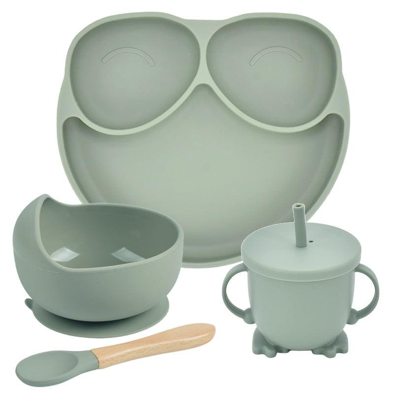 Silicone Suction Cup Dinner Plate Set