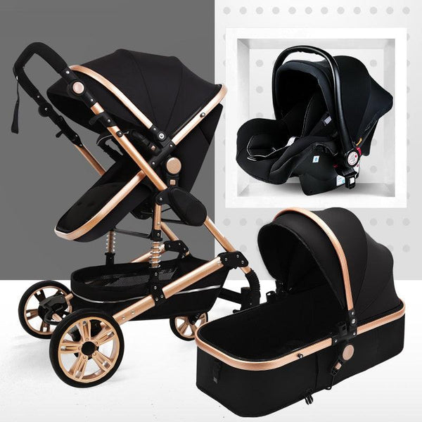 Portable Folding Shock Absorbing Stroller