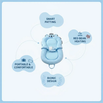 Smart soothing baby lounger nest core feature structure