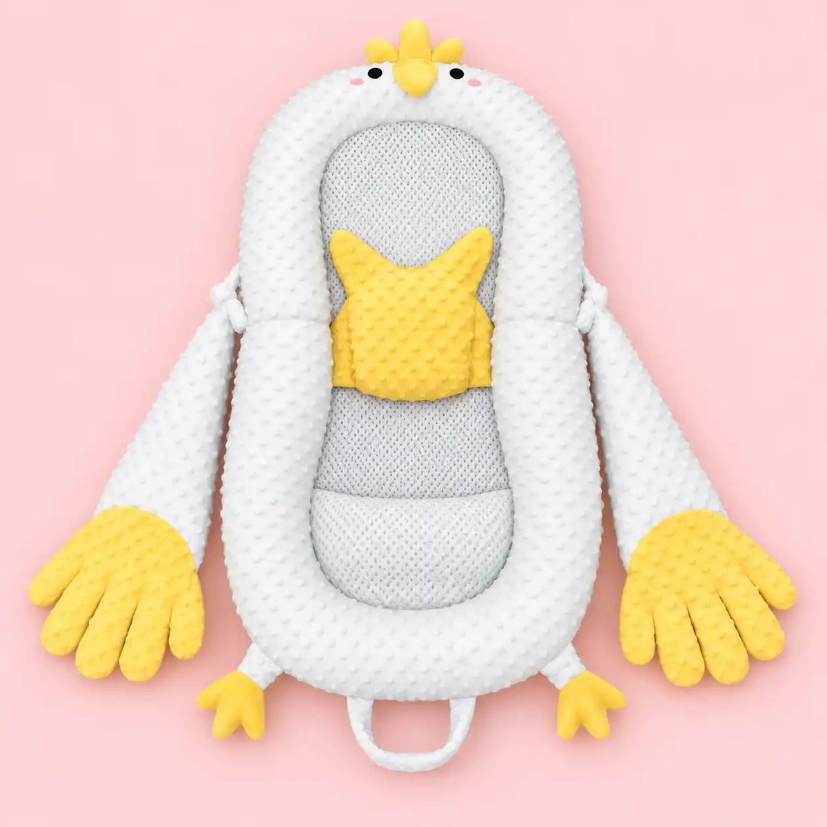 Smart Soothing Baby Lounger with Patting Hands